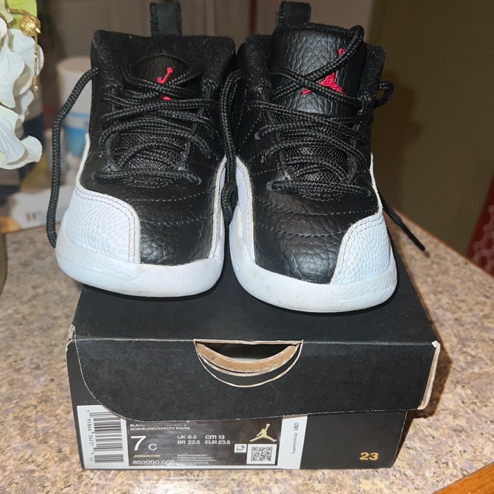 Jordan 12 Retro Toddler Size 7C (Worn)